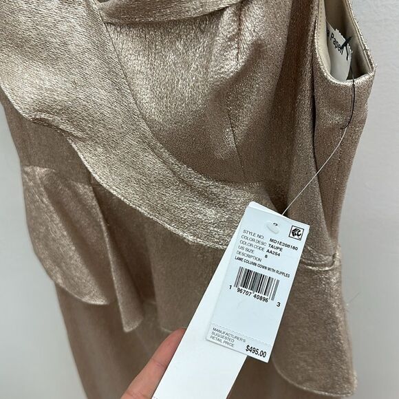 Aidan Mattox by Adrianna Papell maxi holiday dress 8 - Picture 7 of 7